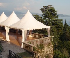 Gazebo mt 5x5 a noleggio per evento privato