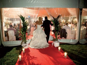 Allestimento per matrimonio a Bellinzona