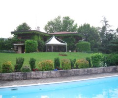 Gazebo mt 6x6 noleggiato per festa privata in villa